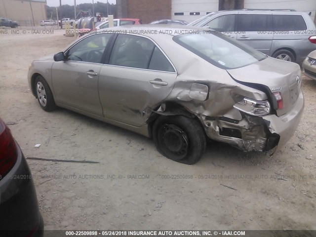 4T1BE46K47U032443 - 2007 TOYOTA CAMRY NEW GENERAT CE/LE/XLE/SE TAN photo 3