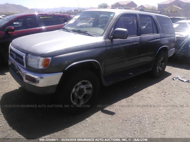 JT3HN86R9W0144488 - 1998 TOYOTA 4RUNNER SR5 GRAY photo 2