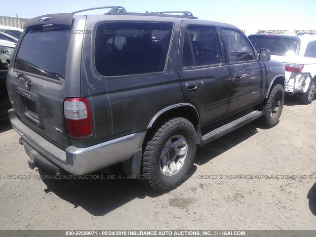 JT3HN86R9W0144488 - 1998 TOYOTA 4RUNNER SR5 GRAY photo 4