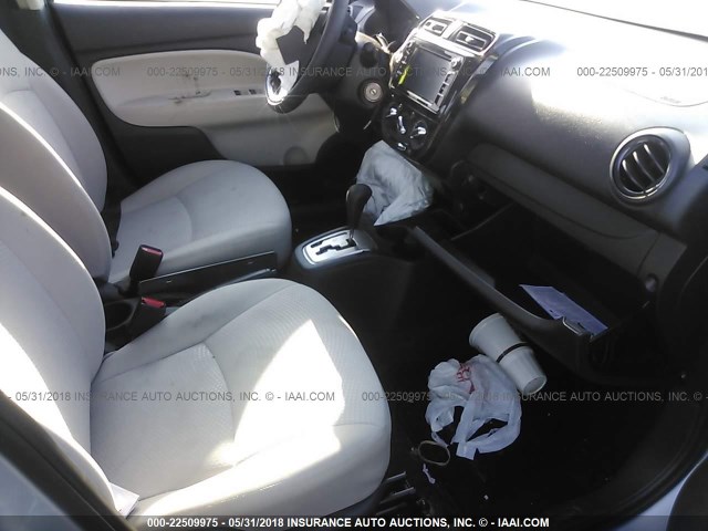 ML32F3FJ3JHF09596 - 2018 MITSUBISHI MIRAGE G4 ES Серебристый фото 5