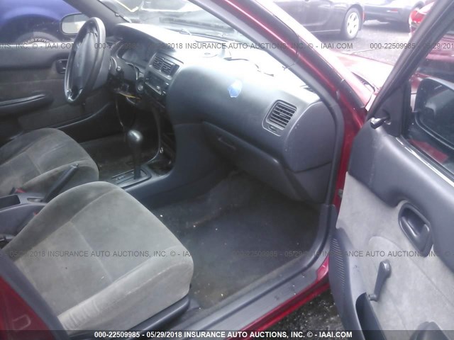 2T1AE09E9PC001068 - 1993 TOYOTA COROLLA LE/DX 红色 照片 5
