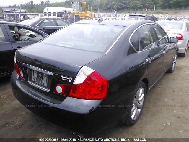 JNKAY01F87M458600 - 2007 INFINITI M35 SPORT BLACK photo 4