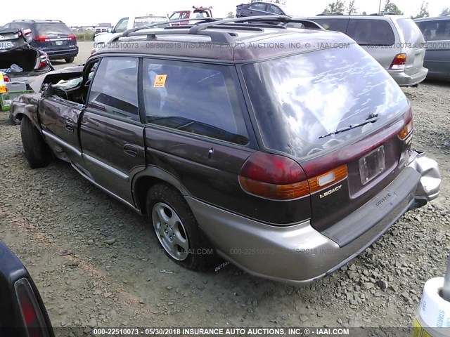 4S3BG685XX7623473 - 1999 SUBARU LEGACY OUTBACK/SSV/LIMITED/30TH BURGUNDY photo 3