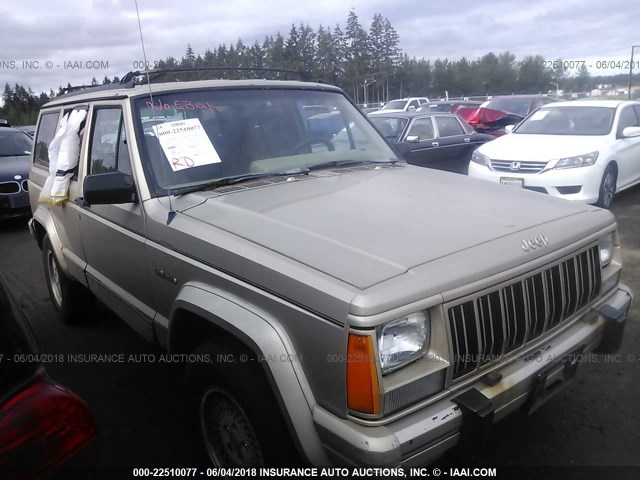 1J4FJ78S5PL578460 - 1993 JEEP CHEROKEE COUNTRY GOLD photo 1