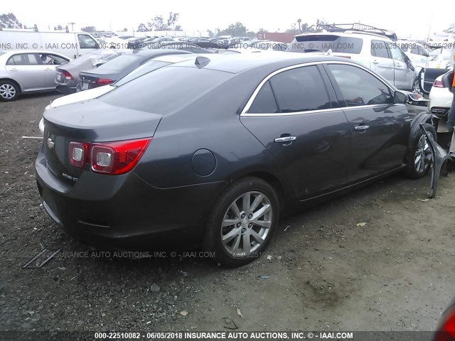 1G11H5SA6DF251102 - 2013 CHEVROLET MALIBU LTZ 灰色 照片 4