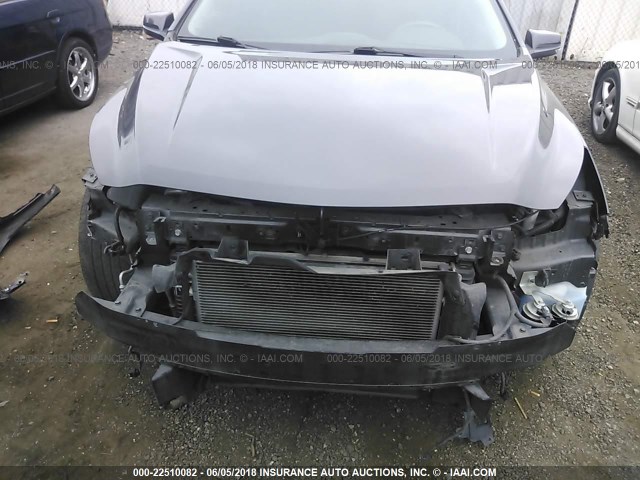 1G11H5SA6DF251102 - 2013 CHEVROLET MALIBU LTZ 灰色 照片 6