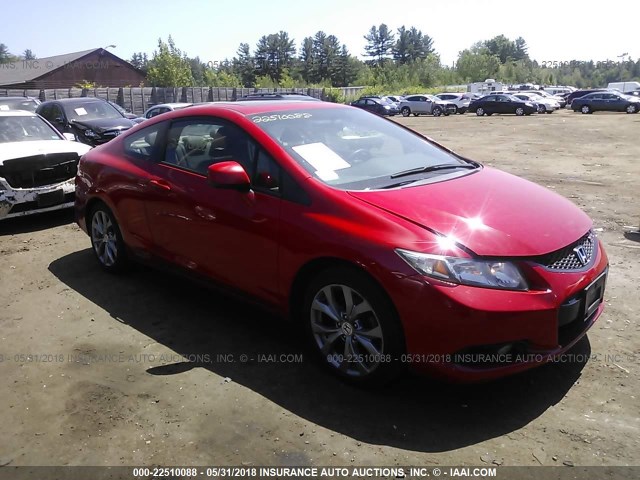 2HGFG4A58DH701783 - 2013 HONDA CIVIC SI RED photo 1