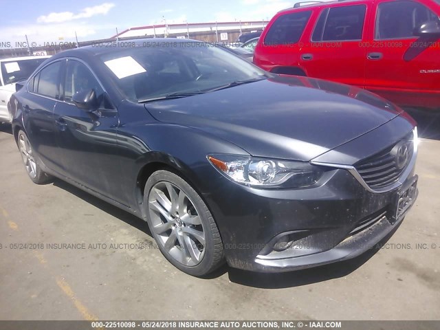 JM1GJ1W66E1139290 - 2014 MAZDA 6 GRAND TOURING 黑色 照片 1