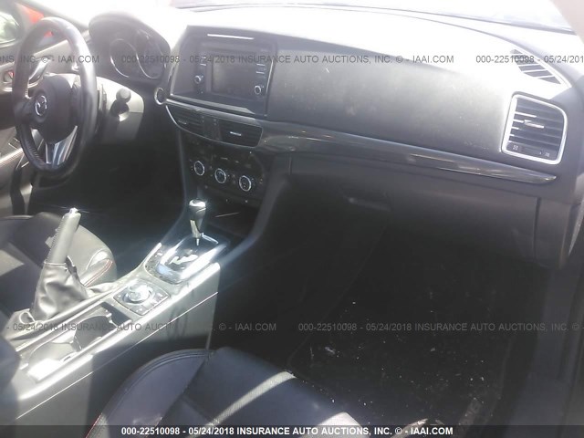 JM1GJ1W66E1139290 - 2014 MAZDA 6 GRAND TOURING 黑色 照片 5