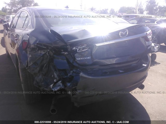 JM1GJ1W66E1139290 - 2014 MAZDA 6 GRAND TOURING 黑色 照片 6