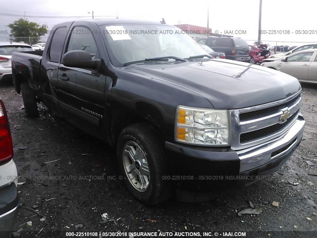 1GCEK29029Z140297 - 2009 CHEVROLET SILVERADO K1500 LT BLACK photo 1