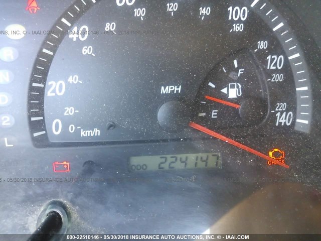 4T1BF32K82U007910 - 2002 TOYOTA CAMRY LE/XLE/SE RED photo 7