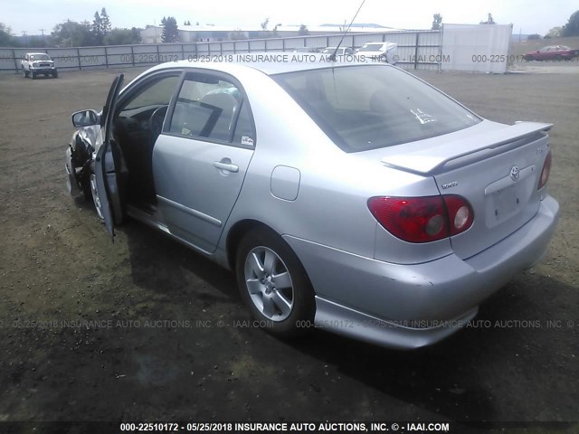 1NXBR30E86Z593471 - 2006 TOYOTA COROLLA CE/LE/S SILVER photo 3