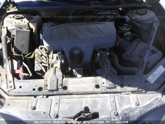 2G2WP582361311030 - 2006 PONTIAC GRAND PRIX BLACK photo 10