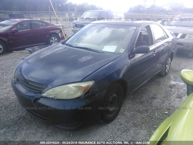 4T1BE32K64U327944 - 2004 TOYOTA CAMRY LE/XLE/SE ლურჯი ფოტო 2