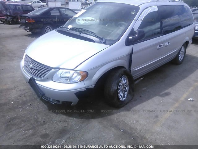 2C8GP64L12R617190 - 2002 CHRYSLER TOWN & COUNTRY LIMITED SILVER photo 6