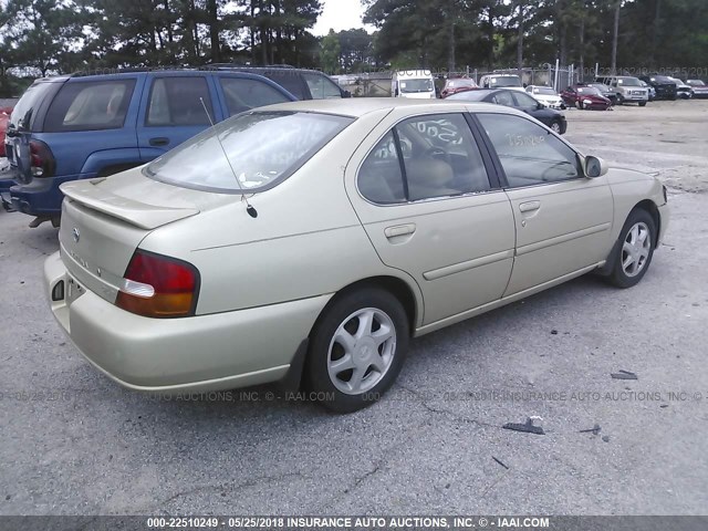 1N4DL01D9WC153371 - 1998 NISSAN ALTIMA XE/GXE/SE/GLE GOLD photo 4