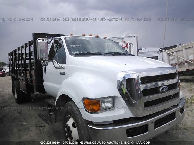 3FRNF65D99V135973 - 2009 FORD F650 SUPER DUTY WHITE photo 1