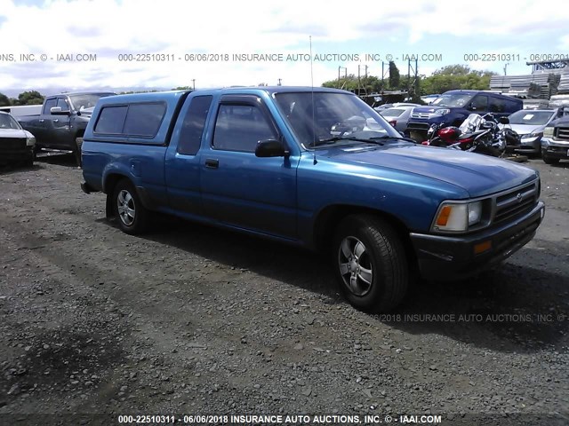 JT4RN93PXR5090876 - 1994 TOYOTA PICKUP 1/2 TON EX LNG WHLBASE/DX BLUE photo 1