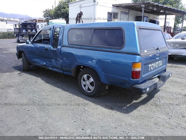 JT4RN93PXR5090876 - 1994 TOYOTA PICKUP 1/2 TON EX LNG WHLBASE/DX BLUE photo 3