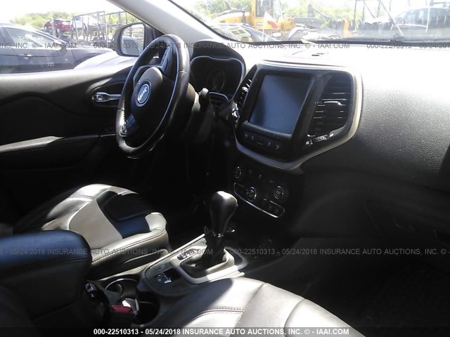 1C4PJMBSXEW267605 - 2014 JEEP CHEROKEE TRAILHAWK 白色 照片 5