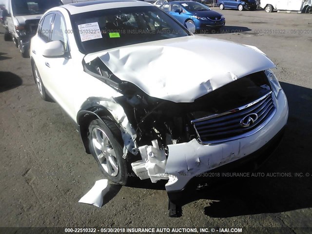 JNKAJ09F68M352009 - 2008 INFINITI EX35 JOURNEY WHITE photo 6