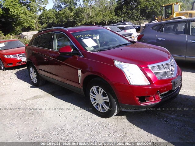 3GYFNDEY9AS627267 - 2010 CADILLAC SRX LUXURY COLLECTION RED photo 1