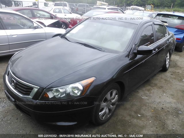 1HGCP2F83AA013307 - 2010 HONDA ACCORD EXL BLACK photo 2