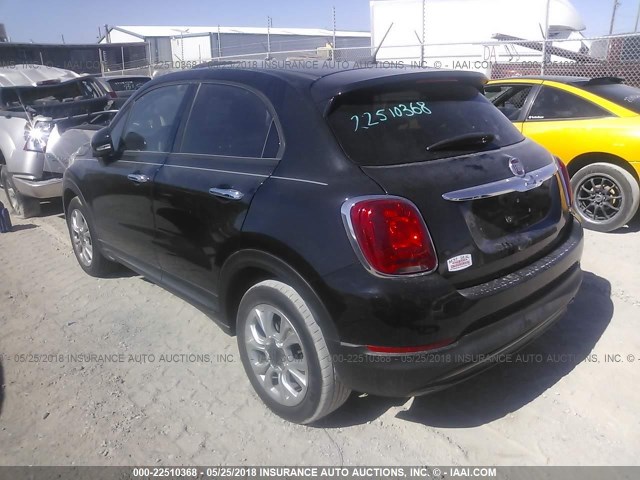 ZFBCFXBT4GP398748 - 2016 FIAT 500X EASY BLACK photo 3