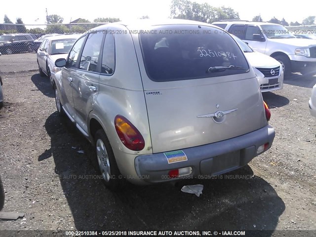 3C4FY48B83T552515 - 2003 CHRYSLER PT CRUISER CLASSIC GOLD photo 3