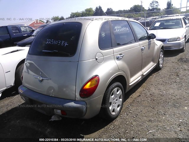 3C4FY48B83T552515 - 2003 CHRYSLER PT CRUISER CLASSIC GOLD photo 4