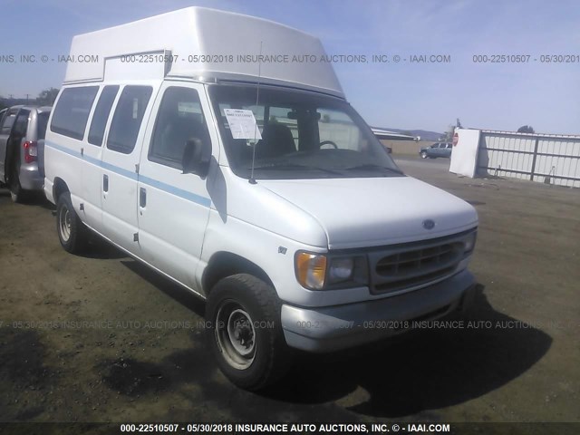 1FTNE24L8YHA20274 - 2000 FORD ECONOLINE E250 VAN WHITE photo 1