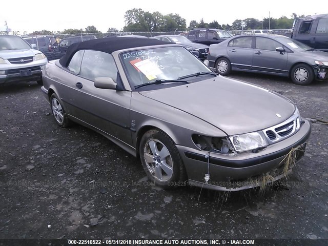 YS3DF78K937003062 - 2003 SAAB 9-3 SE GOLD photo 1