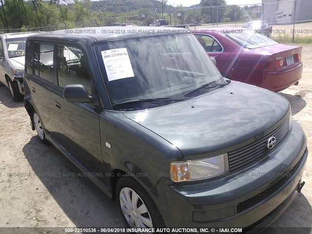 JTLKT324650212396 - 2005 TOYOTA SCION XB ნაცრისფერი ფოტო 1