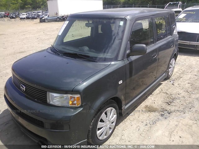 JTLKT324650212396 - 2005 TOYOTA SCION XB ნაცრისფერი ფოტო 2