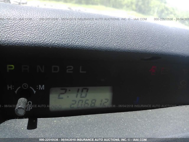 JTLKT324650212396 - 2005 TOYOTA SCION XB ნაცრისფერი ფოტო 7