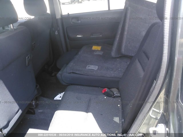 JTLKT324650212396 - 2005 TOYOTA SCION XB ნაცრისფერი ფოტო 8