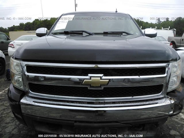 2GCEK19J671653870 - 2007 CHEVROLET SILVERADO K1500 黑色 照片 6