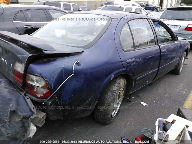 JN1CA21D3ST046398 - 1995 NISSAN MAXIMA GLE/GXE/SE BLUE photo 4