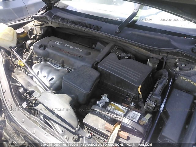 4T1BE46K77U151524 - 2007 TOYOTA CAMRY NEW GENERAT CE/LE/XLE/SE BLACK photo 10