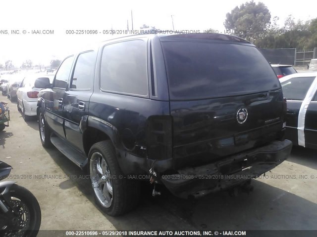 1GYEK63NX4R238427 - 2004 CADILLAC ESCALADE LUXURY BLUE photo 3