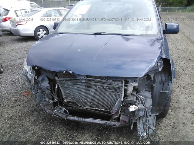 5N1BV28U34N370408 - 2004 NISSAN QUEST S/SE/SL BLUE photo 6