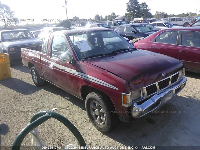 1N6SD16S0TC342382 - 1996 NISSAN TRUCK KING CAB SE/KING CAB XE RED photo 1