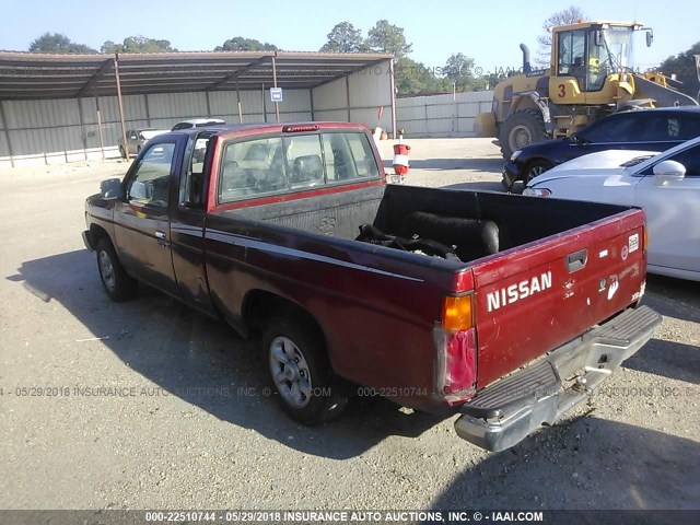 1N6SD16S0TC342382 - 1996 NISSAN TRUCK KING CAB SE/KING CAB XE RED photo 3