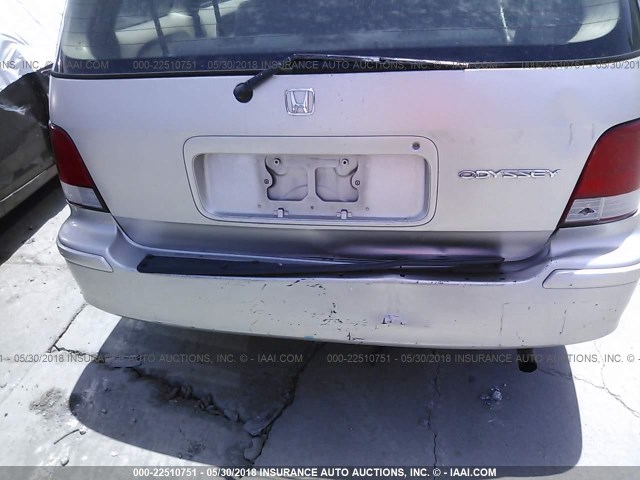 JHMRA3863WC003446 - 1998 HONDA ODYSSEY LX/EX SILVER photo 6