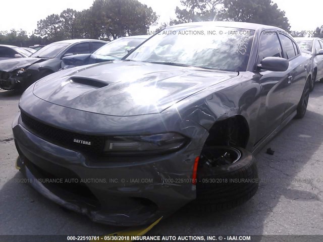 2C3CDXCT0JH233894 - 2018 DODGE CHARGER R/T GRAY photo 6