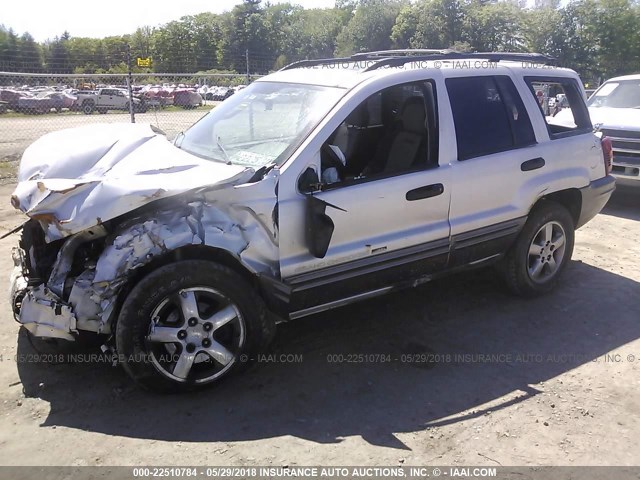 1J4GW48S24C419346 - 2004 JEEP GRAND CHEROKEE LAREDO/COLUMBIA/FREEDOM 银色 照片 2