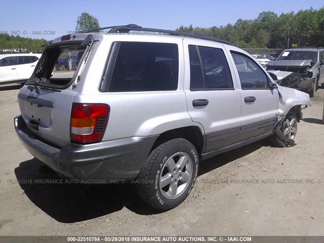 1J4GW48S24C419346 - 2004 JEEP GRAND CHEROKEE LAREDO/COLUMBIA/FREEDOM 银色 照片 4
