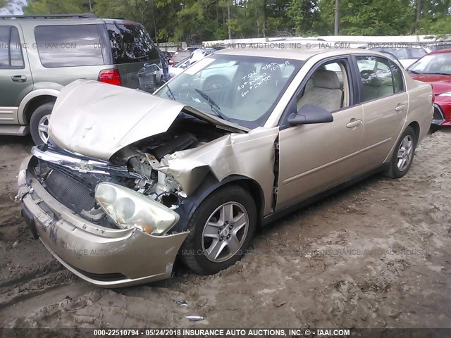 1G1ZT52814F230978 - 2004 CHEVROLET MALIBU LS 金色 照片 2