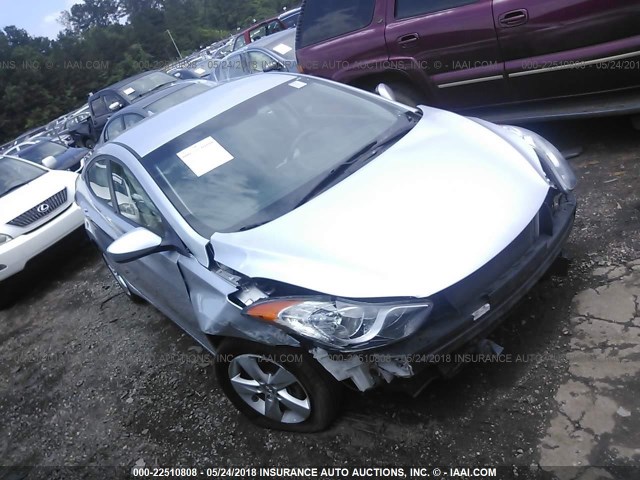 5NPDH4AE4DH348825 - 2013 HYUNDAI ELANTRA GLS/LIMITED SILVER photo 1